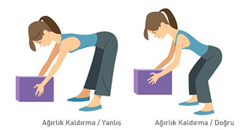 Sağlıklı bir omurga için nasıl yük kaldırılmalıdır?